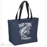 Part Time Hooker Fishing Tote Bag thumb 2