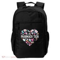 Pharmacy Technician Heart Certified Pharm Tech Pharmacist Backpack thumb 0