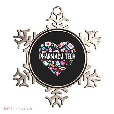 Pharmacy Technician Heart Certified Pharm Tech Pharmacist Ornament