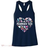 Pharmacy Technician Heart Certified Pharm Tech Pharmacist Women's Tank Top thumb 0