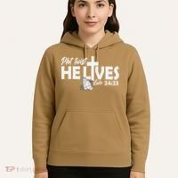 Plot Twist He Lives Luke 2423 Christian God Easter Funny Hoodie thumb 5