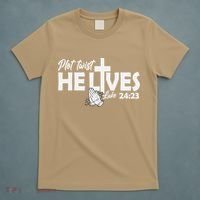 Plot Twist He Lives Luke 2423 Christian God Easter Funny T-Shirt thumb 5