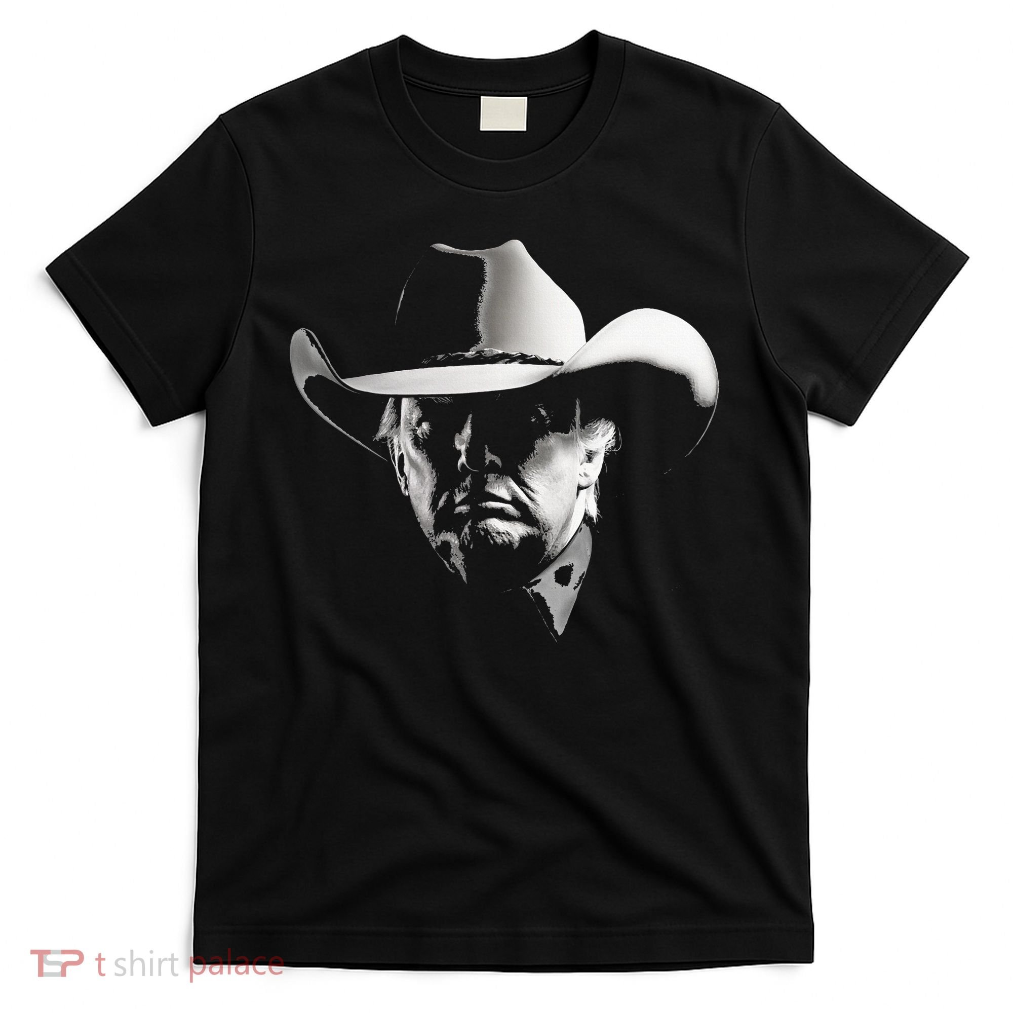 President Trump Head Cowboy Usa 2024 Vote Election Us Maga T-Shirt
