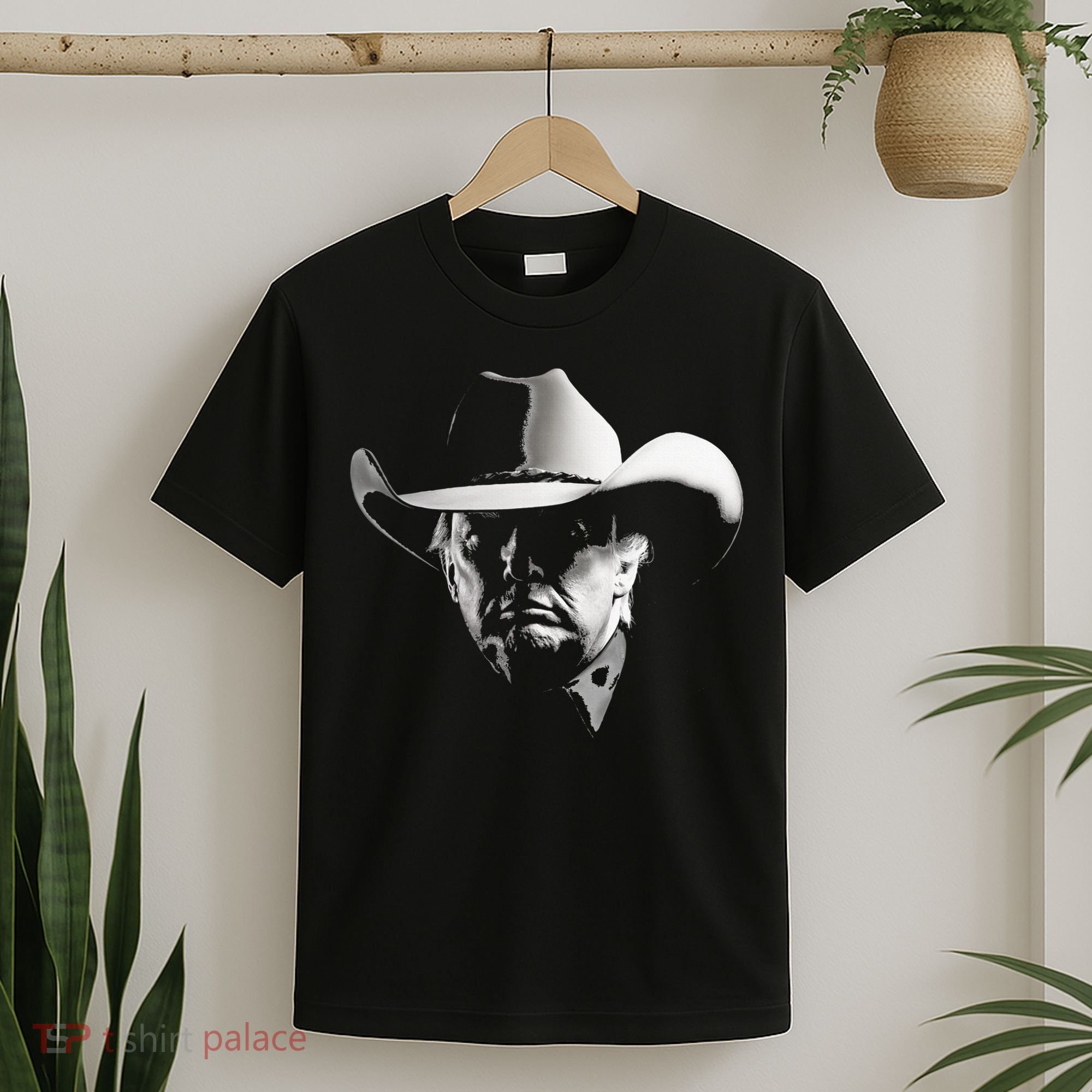 President Trump Head Cowboy Usa 2024 Vote Election Us Maga T-Shirt