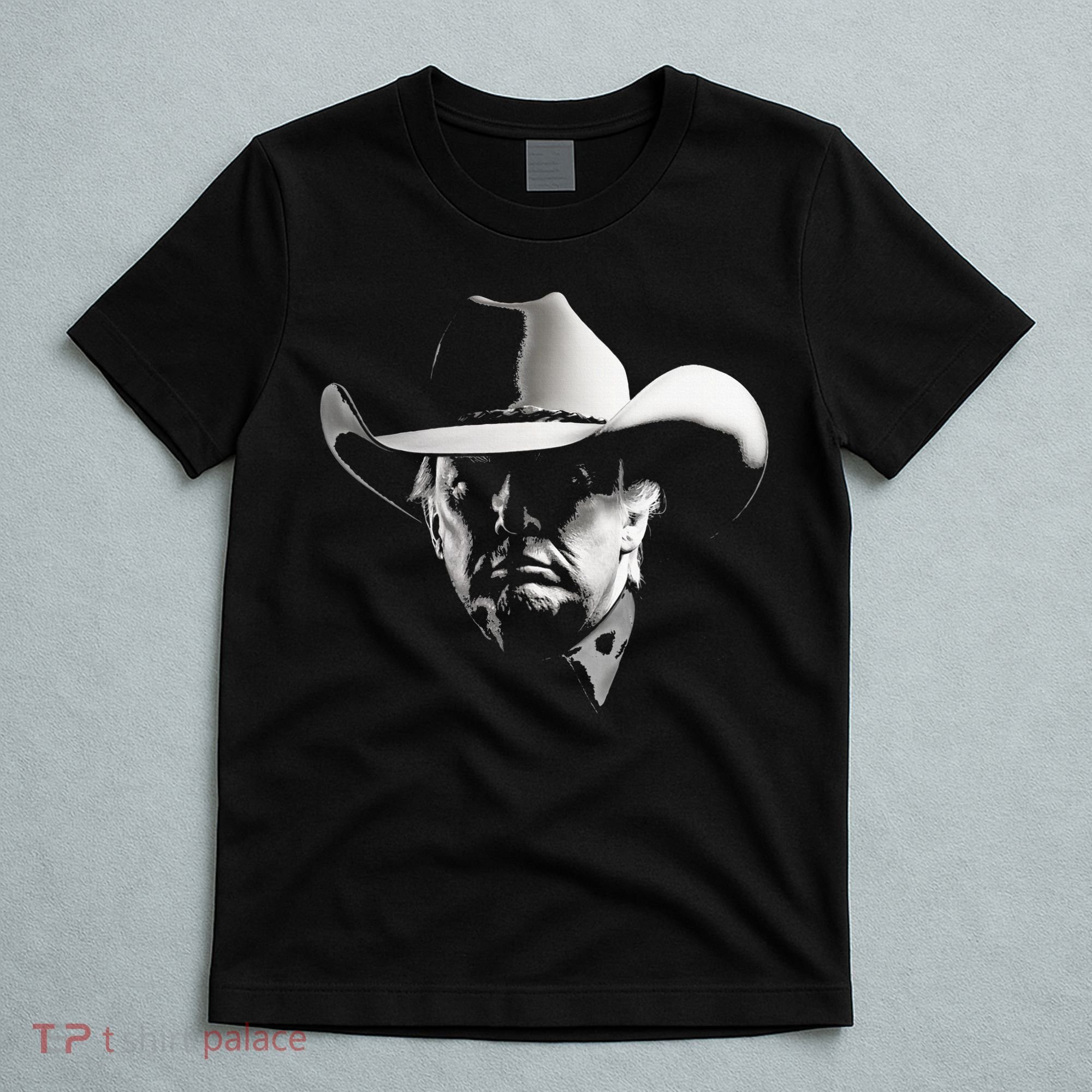 President Trump Head Cowboy Usa 2024 Vote Election Us Maga T-Shirt