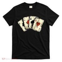 Poker Texas Hold'Em Gambling Casino 4 Aces Poker T-Shirt thumb 0