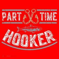 Part Time Hooker Fishing Santa Hat thumb 1