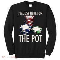 Poker Texas Hold'em Gambling Pot Cards Player Gift Sweatshirt thumb 0