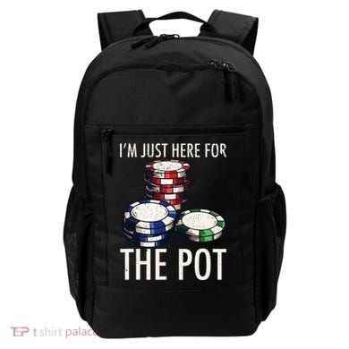 Poker Texas Hold'em Gambling Pot Cards Player Gift Backpack