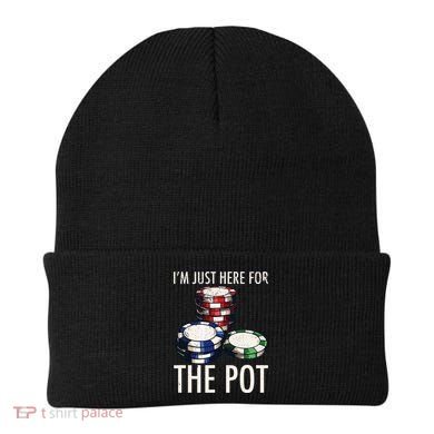 Poker Texas Hold'em Gambling Pot Cards Player Gift Beanie