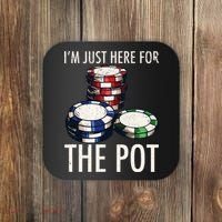Poker Texas Hold'em Gambling Pot Cards Player Gift Coaster thumb 0