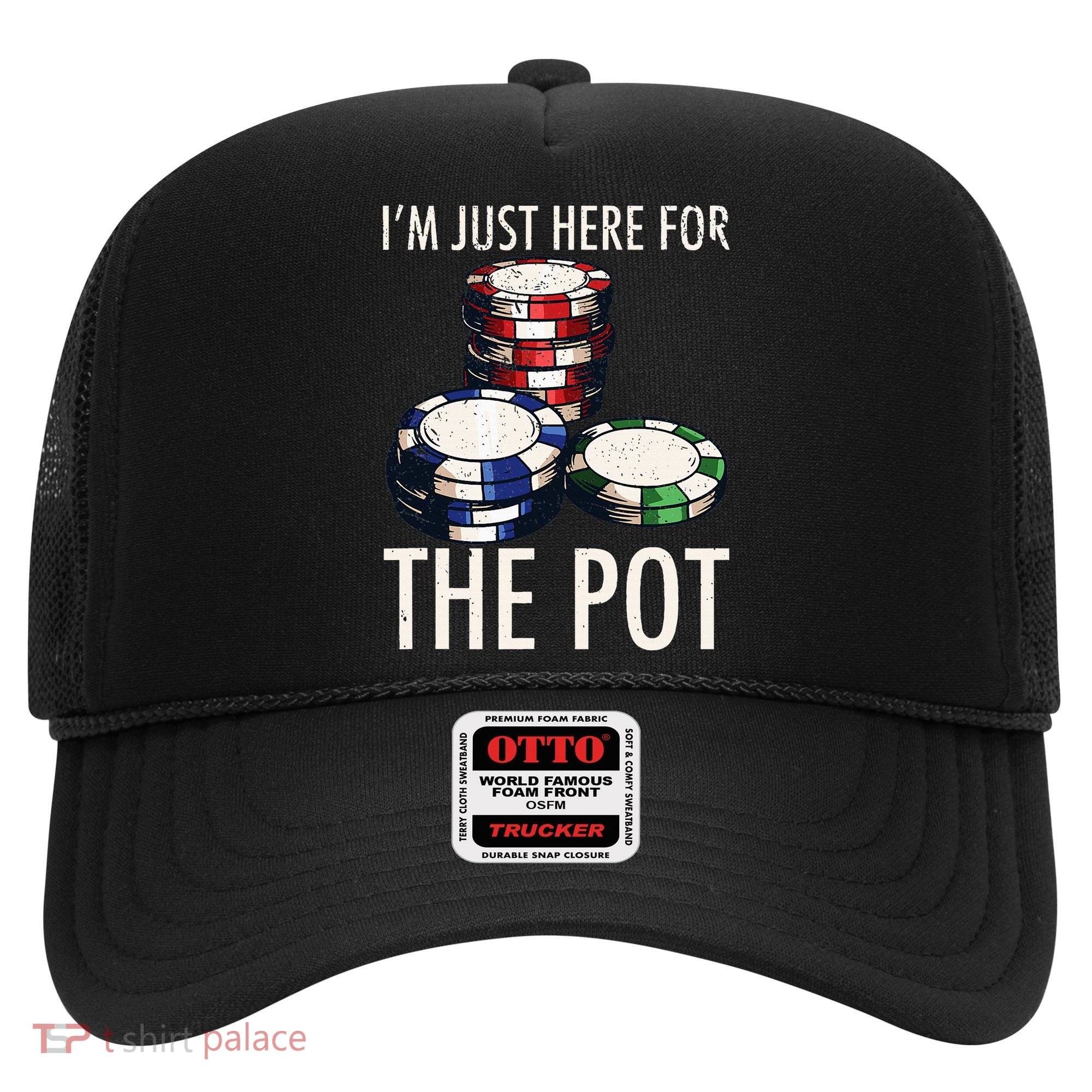 Poker Texas Hold'em Gambling Pot Cards Player Gift Hat