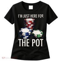 Poker Texas Hold'em Gambling Pot Cards Player Gift Women's T-Shirt thumb 0