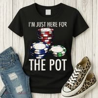 Poker Texas Hold'em Gambling Pot Cards Player Gift Women's T-Shirt thumb 3
