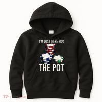 Poker Texas Hold'em Gambling Pot Cards Player Gift Kids Hoodie thumb 0
