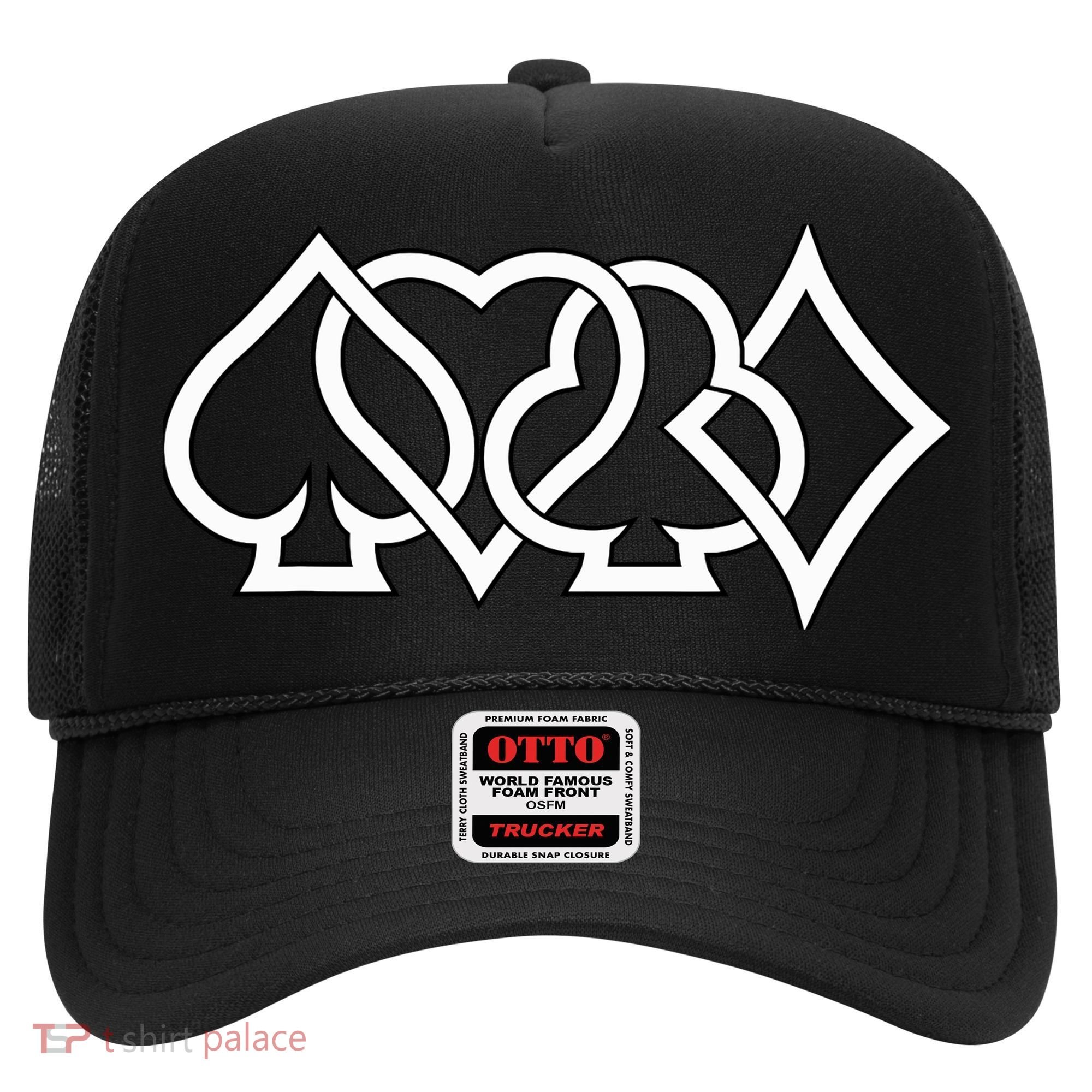 Poker Texas HoldEm Card Suits Gambling Casino Gambler Hat