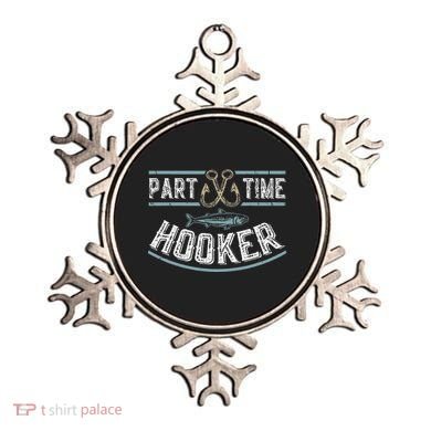 Part Time Hooker Fishing Ornament