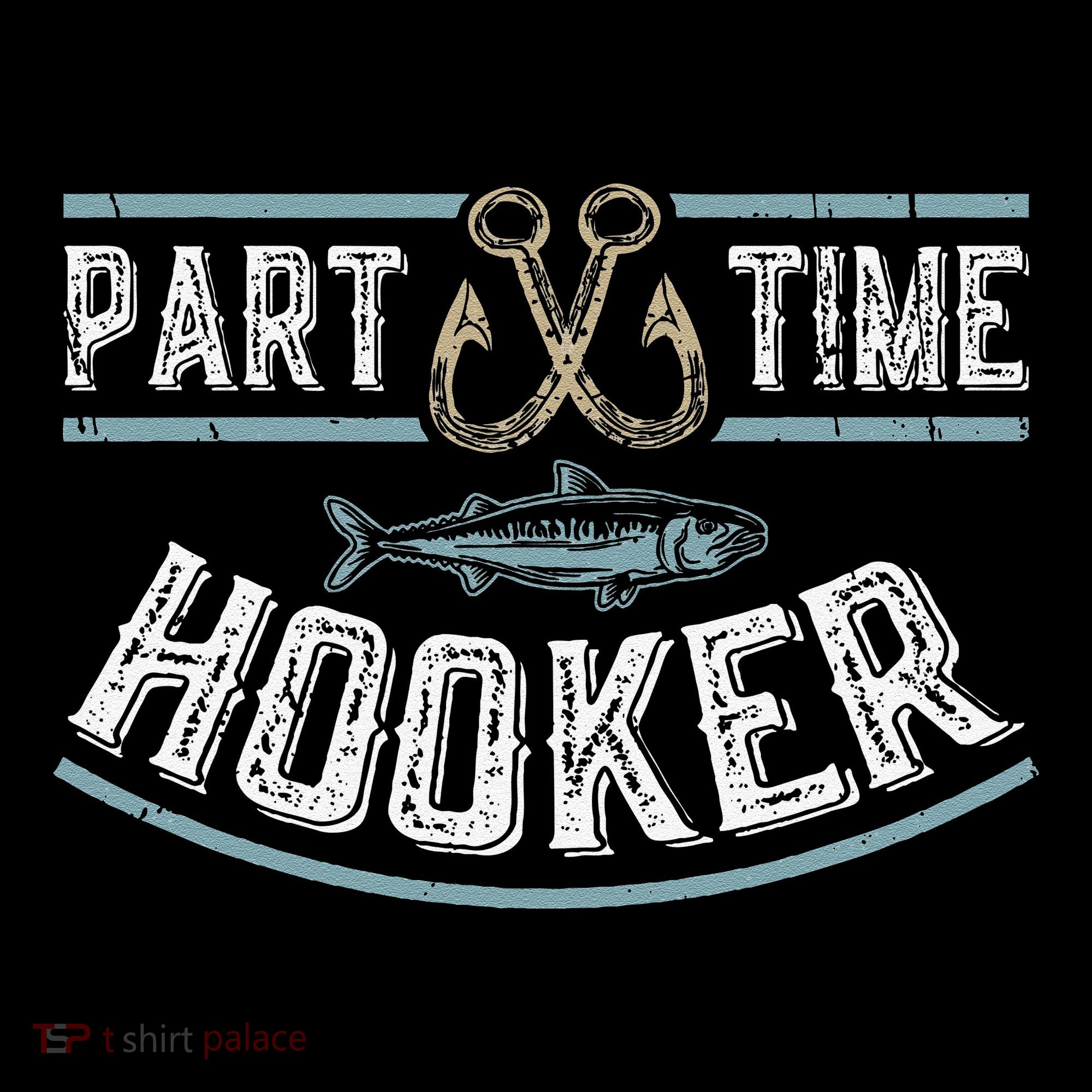 Part Time Hooker Fishing Ornament