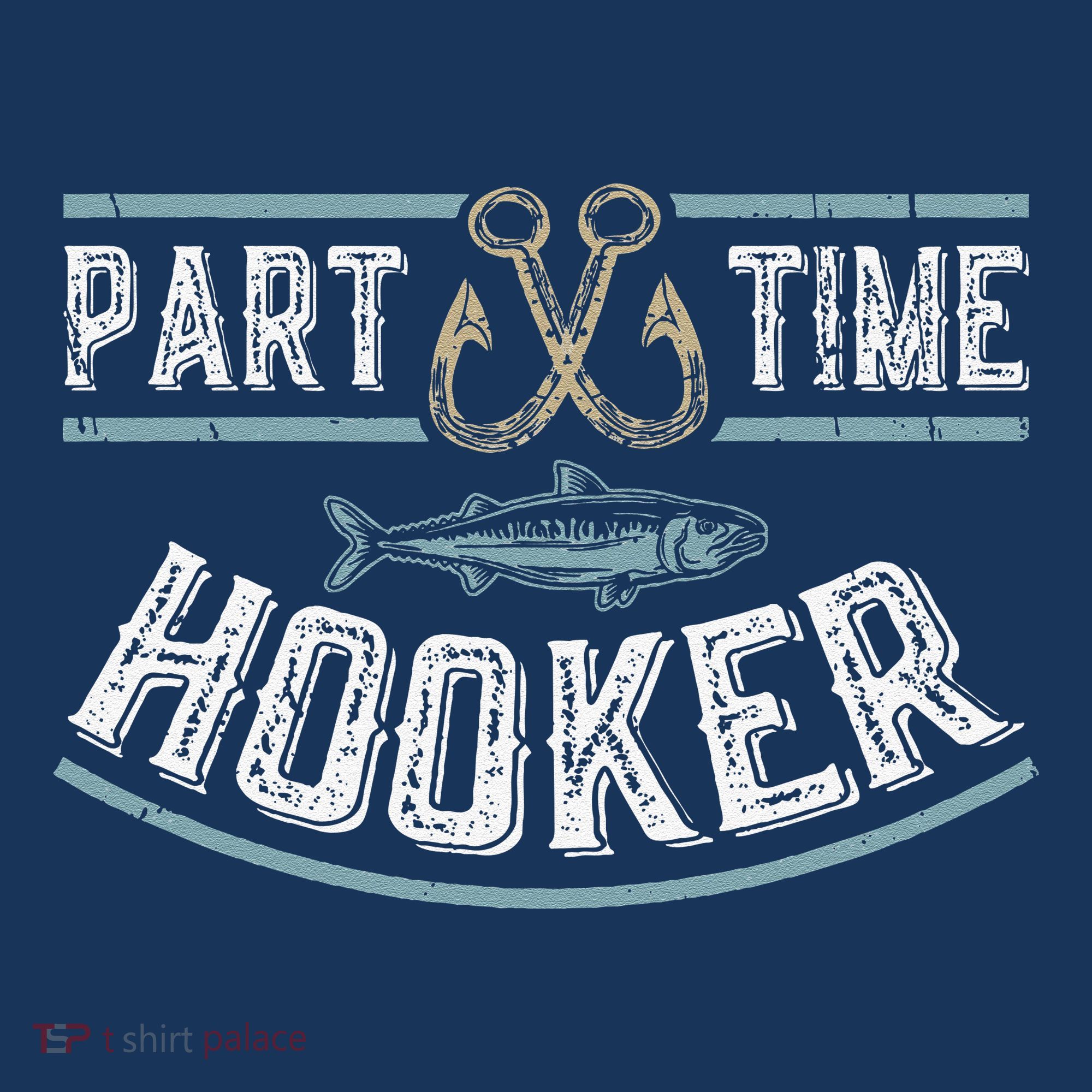 Part Time Hooker Fishing Coaster