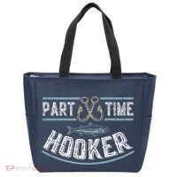 Part Time Hooker Fishing Tote Bag thumb 0