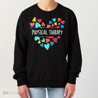 Physical Therapy Heart Love PT Doctor Therapist Nursing Women's Sweatshirt thumb 0