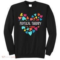 Physical Therapy Heart Love PT Doctor Therapist Nursing Sweatshirt thumb 0
