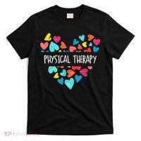 Physical Therapy Heart Love PT Doctor Therapist Nursing T-Shirt thumb 0