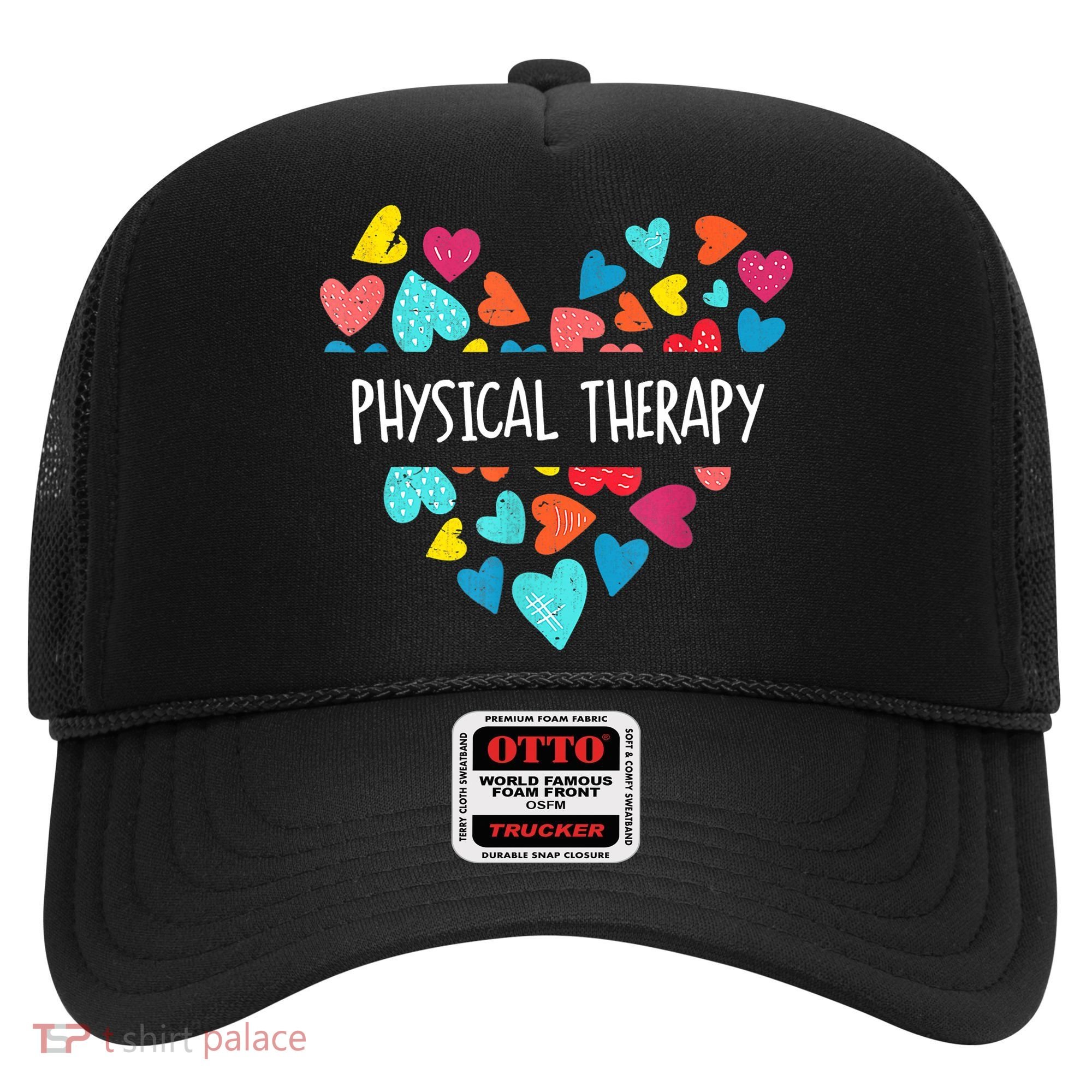 Physical Therapy Heart Love PT Doctor Therapist Nursing Hat