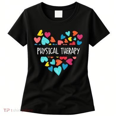 Physical Therapy Heart Love PT Doctor Therapist Nursing Women's T-Shirt