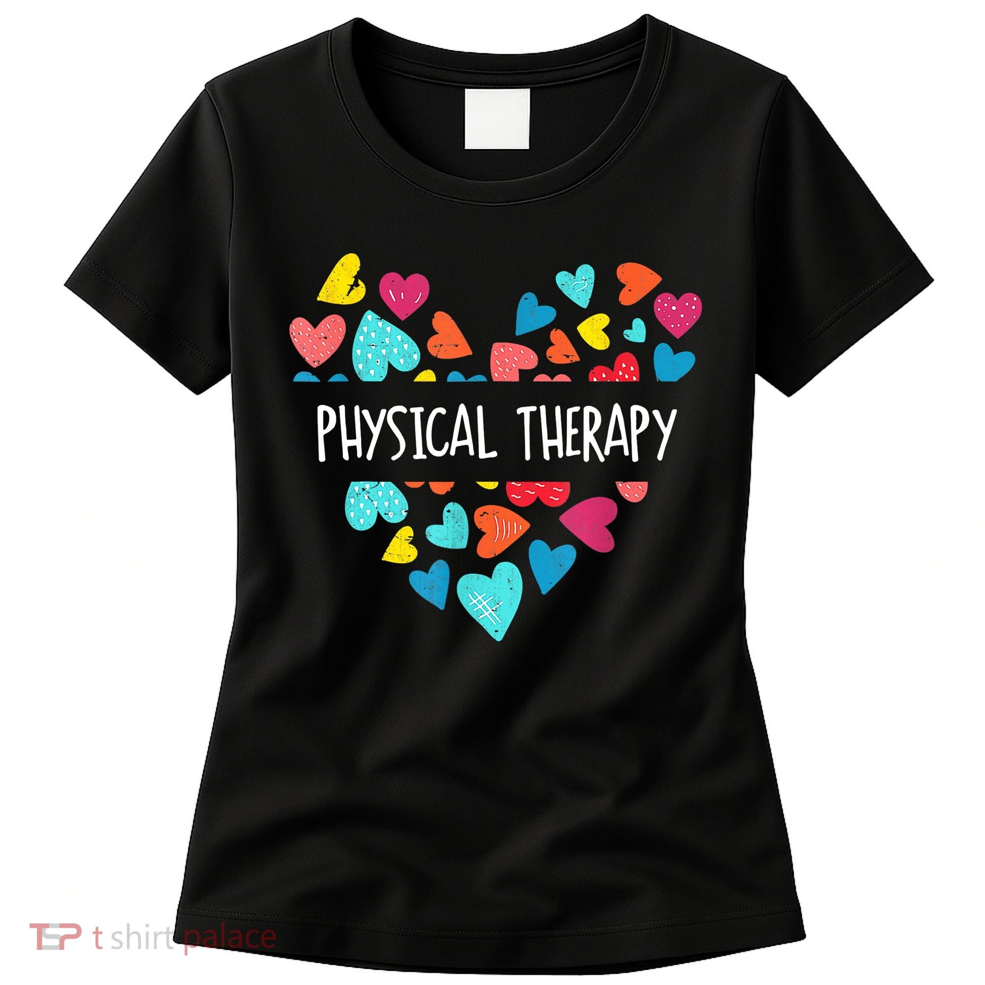 Physical Therapy Heart Love PT Doctor Therapist Nursing Women's T-Shirt