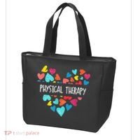 Physical Therapy Heart Love PT Doctor Therapist Nursing Tote Bag thumb 3