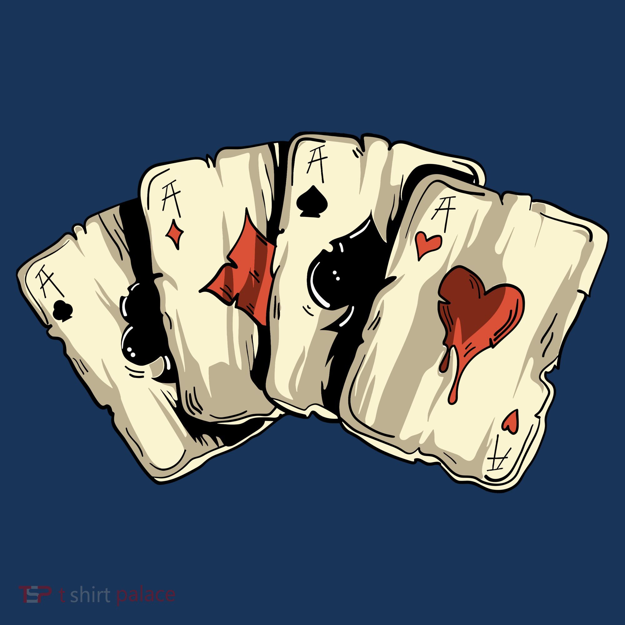 Poker Texas HoldEm Gambling Casino 4 Aces Poker Women's Tank Top