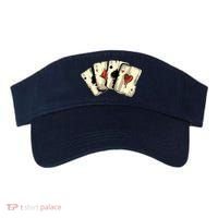 Poker Texas HoldEm Gambling Casino 4 Aces Poker Visor thumb 0