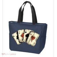 Poker Texas HoldEm Gambling Casino 4 Aces Poker Tote Bag thumb 3