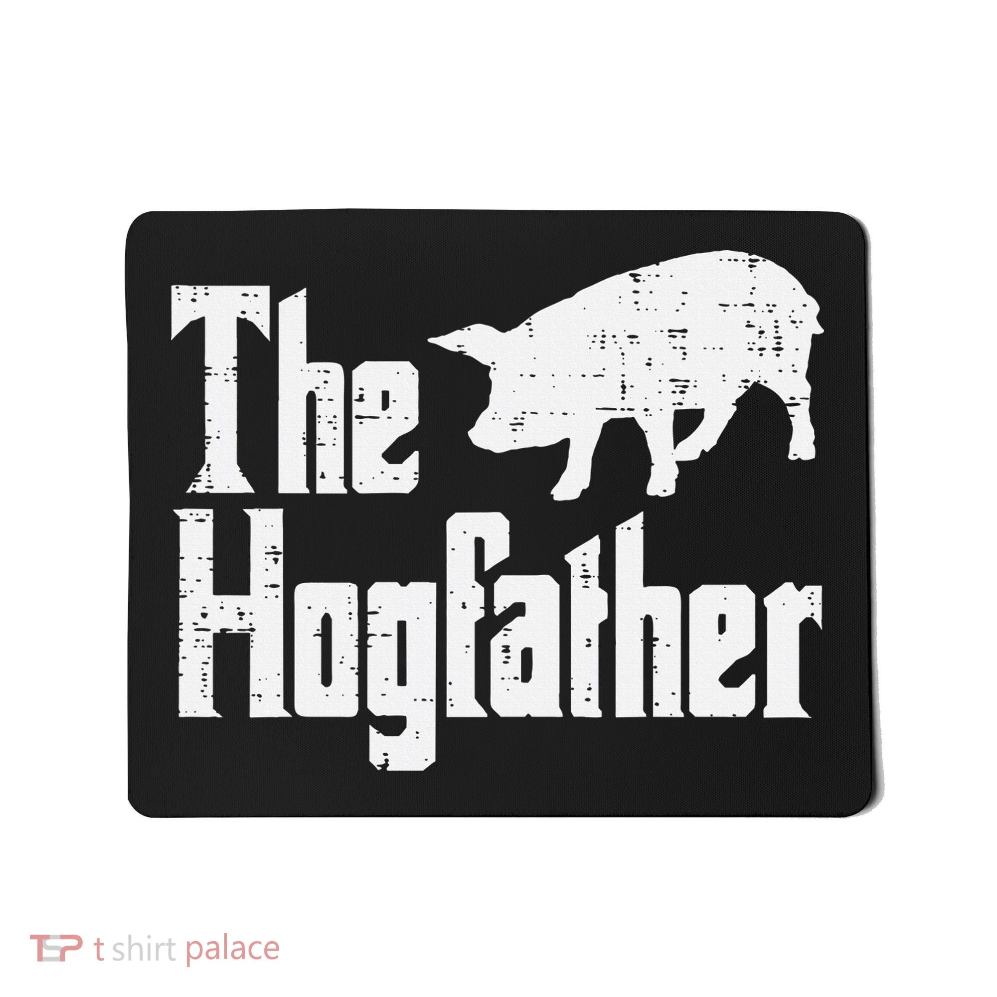 Pig The Hogfather Funny Hog Dad Fathers Day Parody Papa Mousepad
