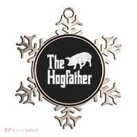 Pig The Hogfather Funny Hog Dad Fathers Day Parody Papa Ornament thumb 0