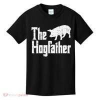 Pig The Hogfather Funny Hog Dad Fathers Day Parody Papa Kids T-Shirt thumb 0