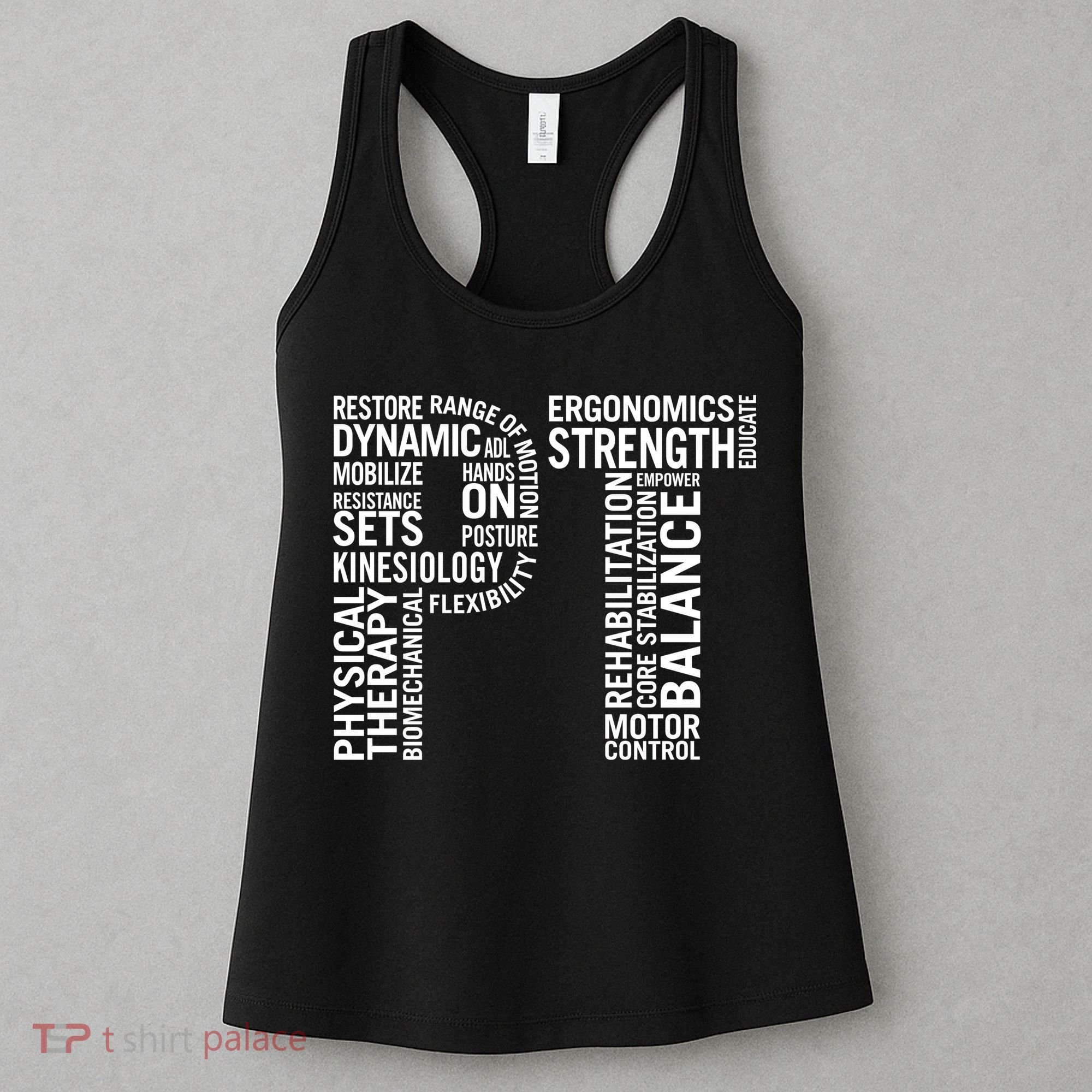 Physical Therapy Hoodie PT Month Physical Therapist Gift Women's Tank Top