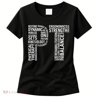 Physical Therapy Hoodie PT Month Physical Therapist Gift Women's T-Shirt