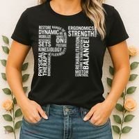 Physical Therapy Hoodie PT Month Physical Therapist Gift Women's T-Shirt thumb 2