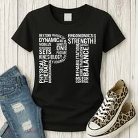 Physical Therapy Hoodie PT Month Physical Therapist Gift Women's T-Shirt thumb 3