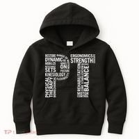 Physical Therapy Hoodie PT Month Physical Therapist Gift Kids Hoodie thumb 0