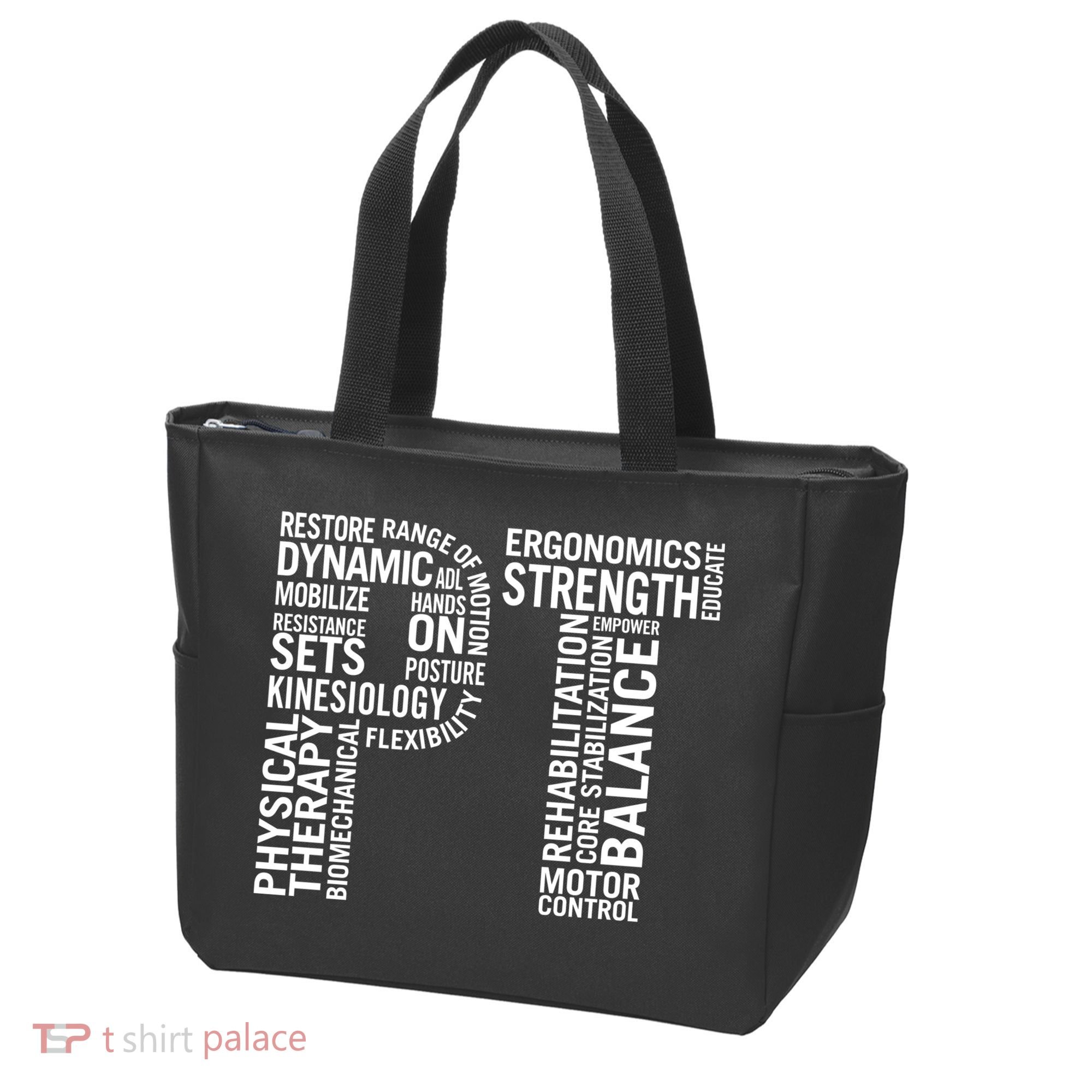 Physical Therapy Hoodie PT Month Physical Therapist Gift Tote Bag