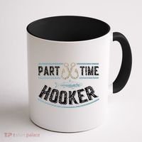 Part Time Hooker Fishing Coffee Mug thumb 1