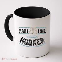 Part Time Hooker Fishing Coffee Mug thumb 0