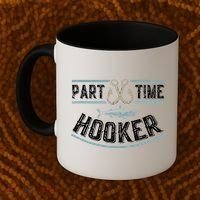 Part Time Hooker Fishing Coffee Mug thumb 2