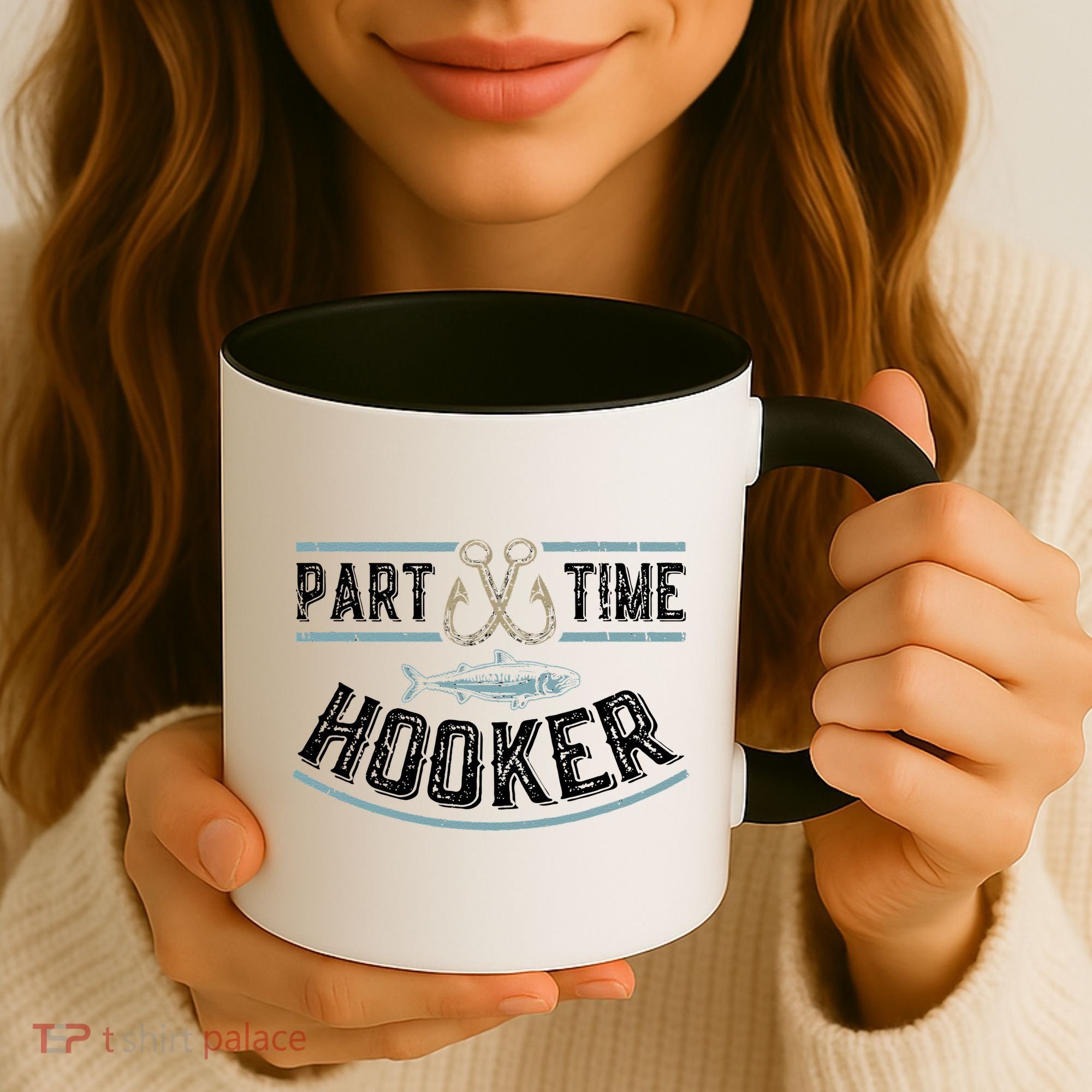 Part Time Hooker Fishing Coffee Mug