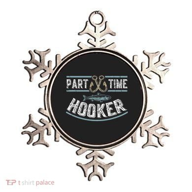 Part Time Hooker Fishing Ornament