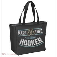 Part Time Hooker Fishing Tote Bag thumb 2
