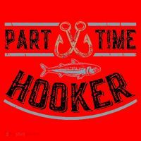 Part Time Hooker Fishing Santa Hat thumb 1